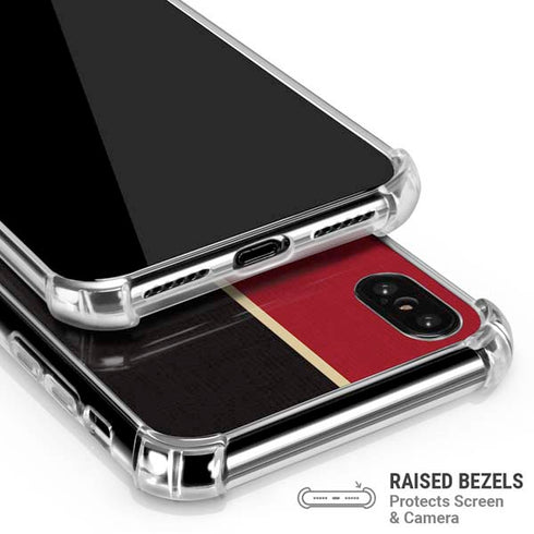 MLB Arizona Diamondbacks Split iPhone XS Max Clear Case